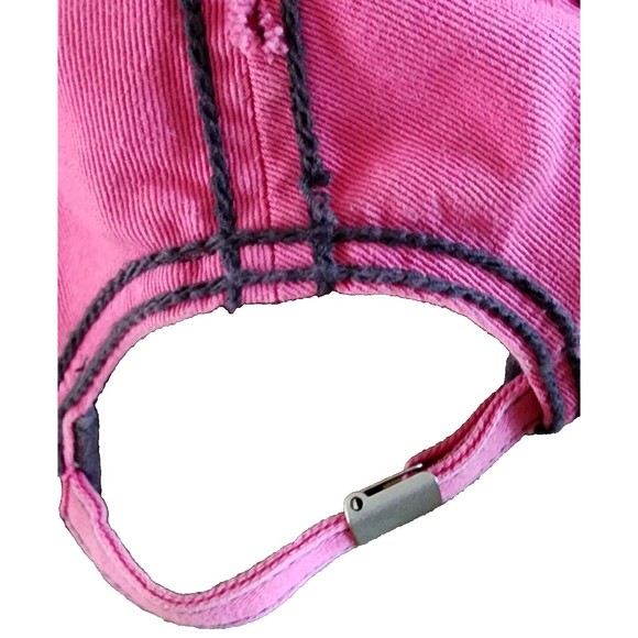 Pink Dallas Cowboys Baseball Cap Vintage Adjustable Signed 2010 Cheerleaders - Picture 6 of 10